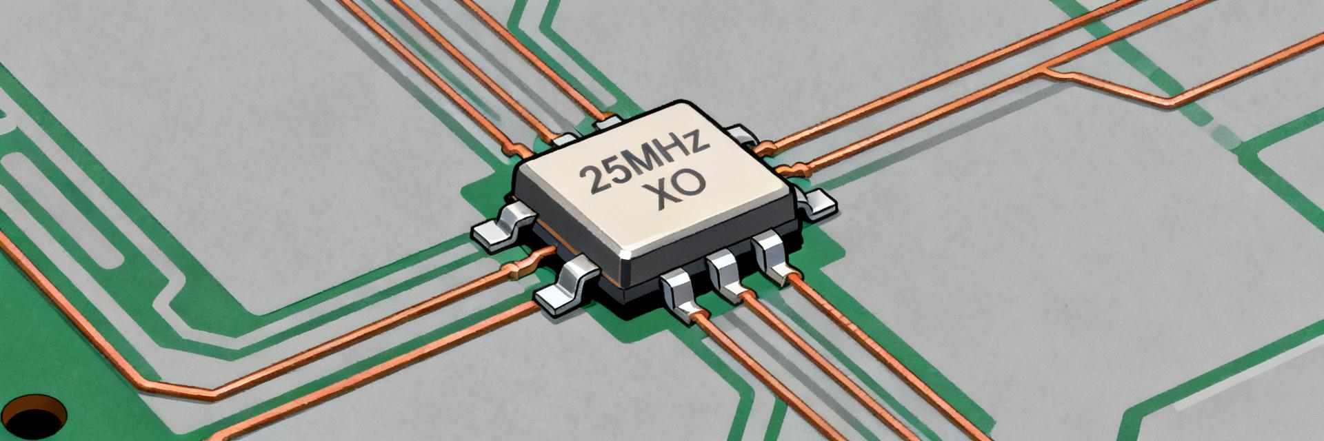 DSA1121BA3 25MHz XO: Complete Pinout, Specs & PCB Tips