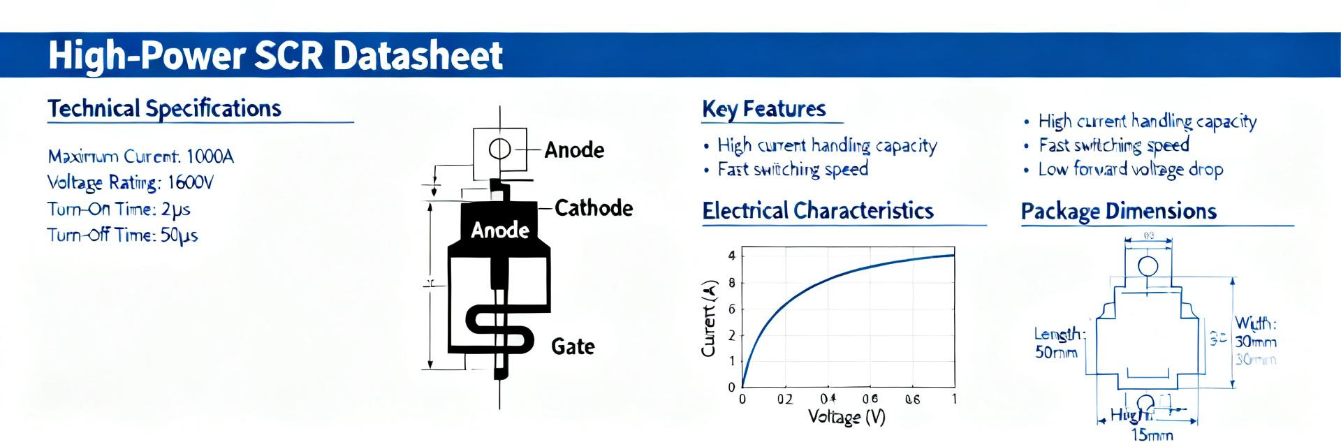 03906GRF SCR Datasheet: Complete Industrial Specs PDF