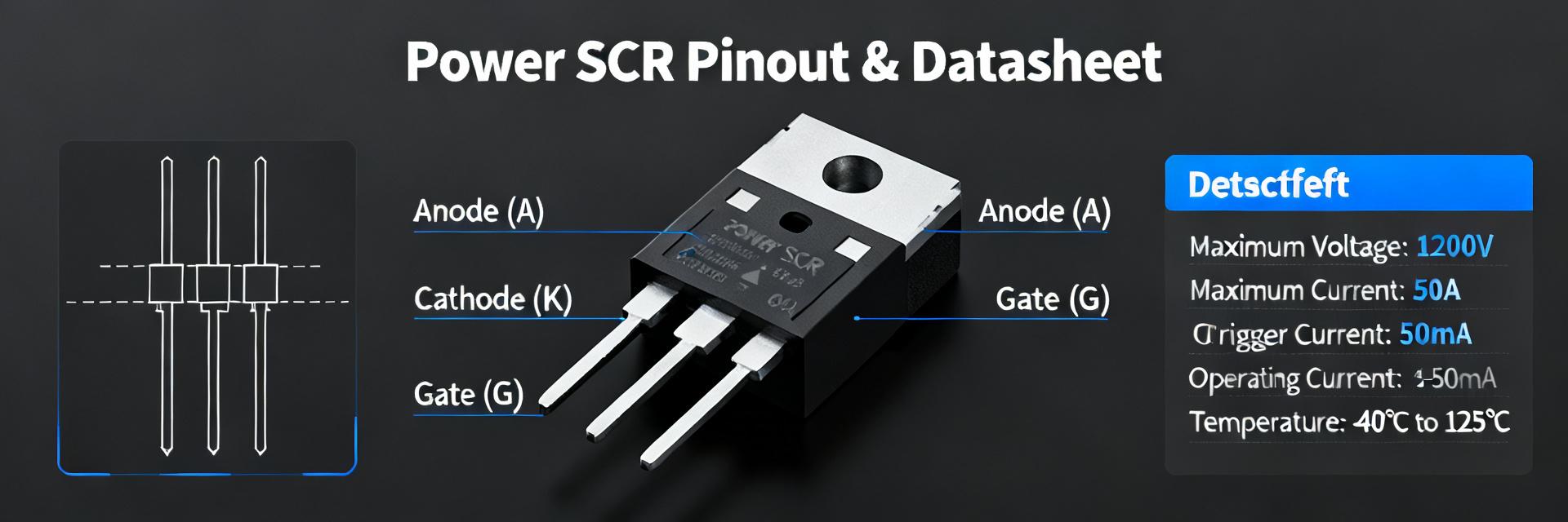 0501-2616-18 SCR: Thyristor Specs, Pinout & Datasheet